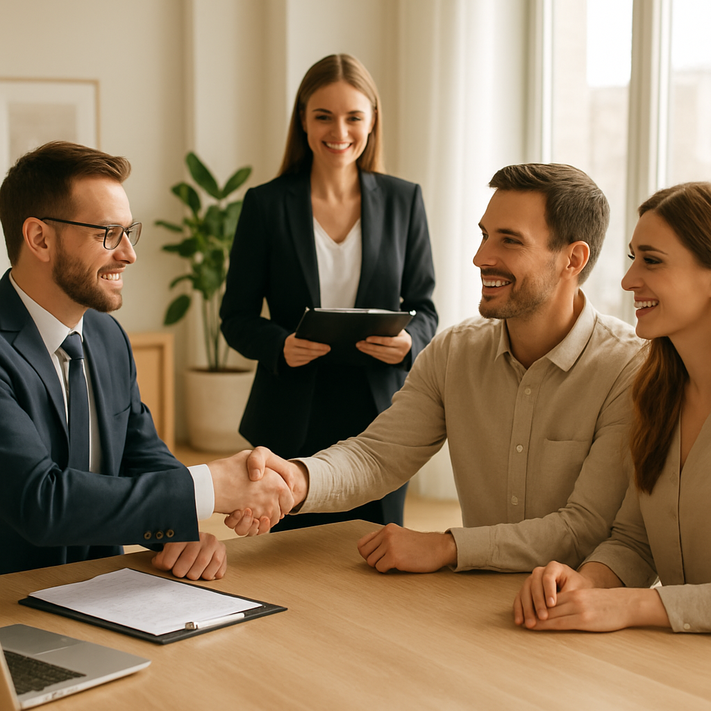 Our consultants assisting a client